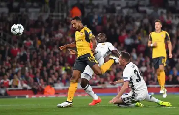 Champions League: Arsenal outclass Basel, Bayern Munich lose to Atletico